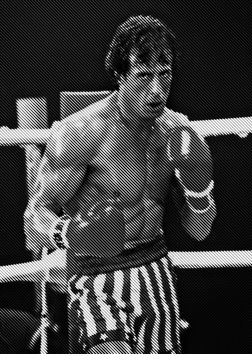 'rocky balboa' Poster, picture, metal print, paint by Trending Displate ...