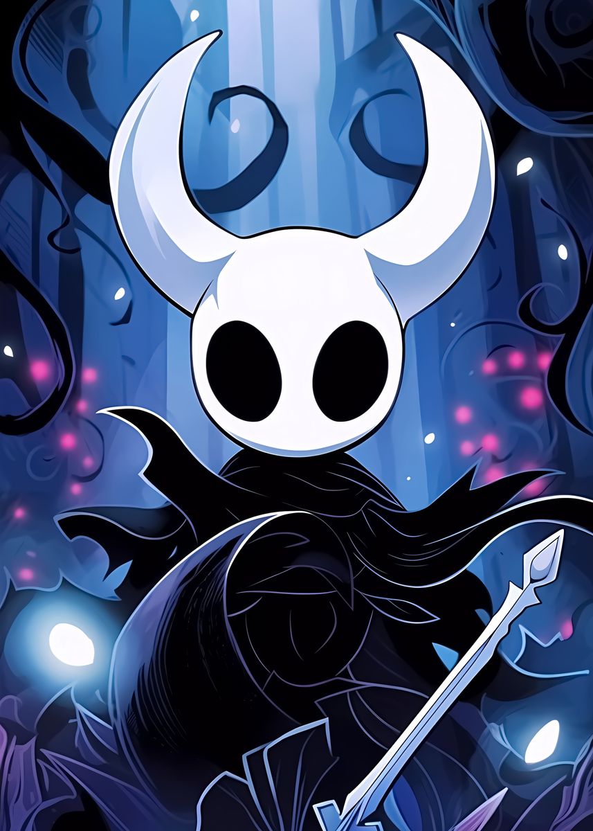 'Hollow Knight Gamer' Poster, picture, metal print, paint by Kenny ...