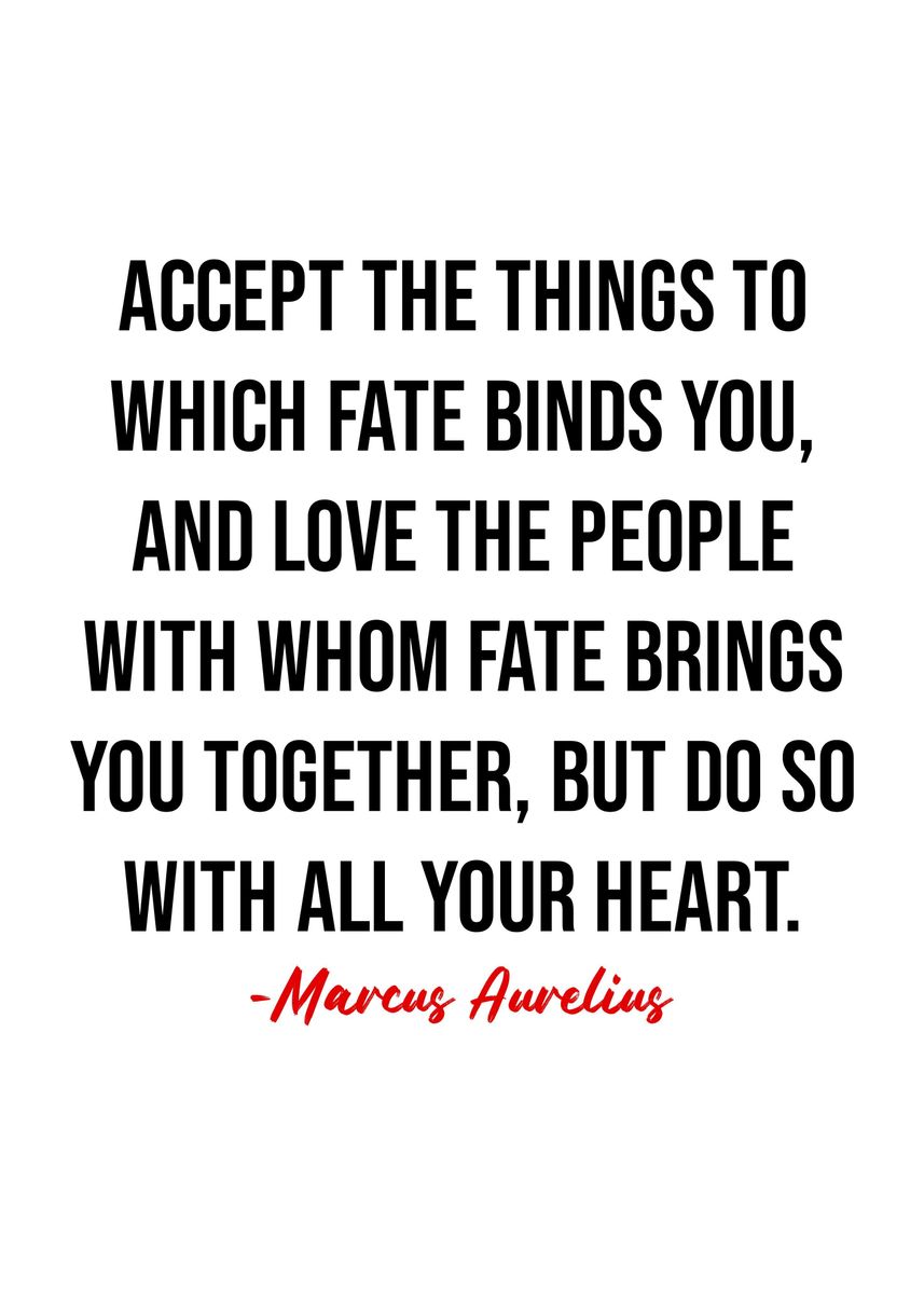 'Marcus Aurelius Quotes ' Poster, picture, metal print, paint by KLIP ...