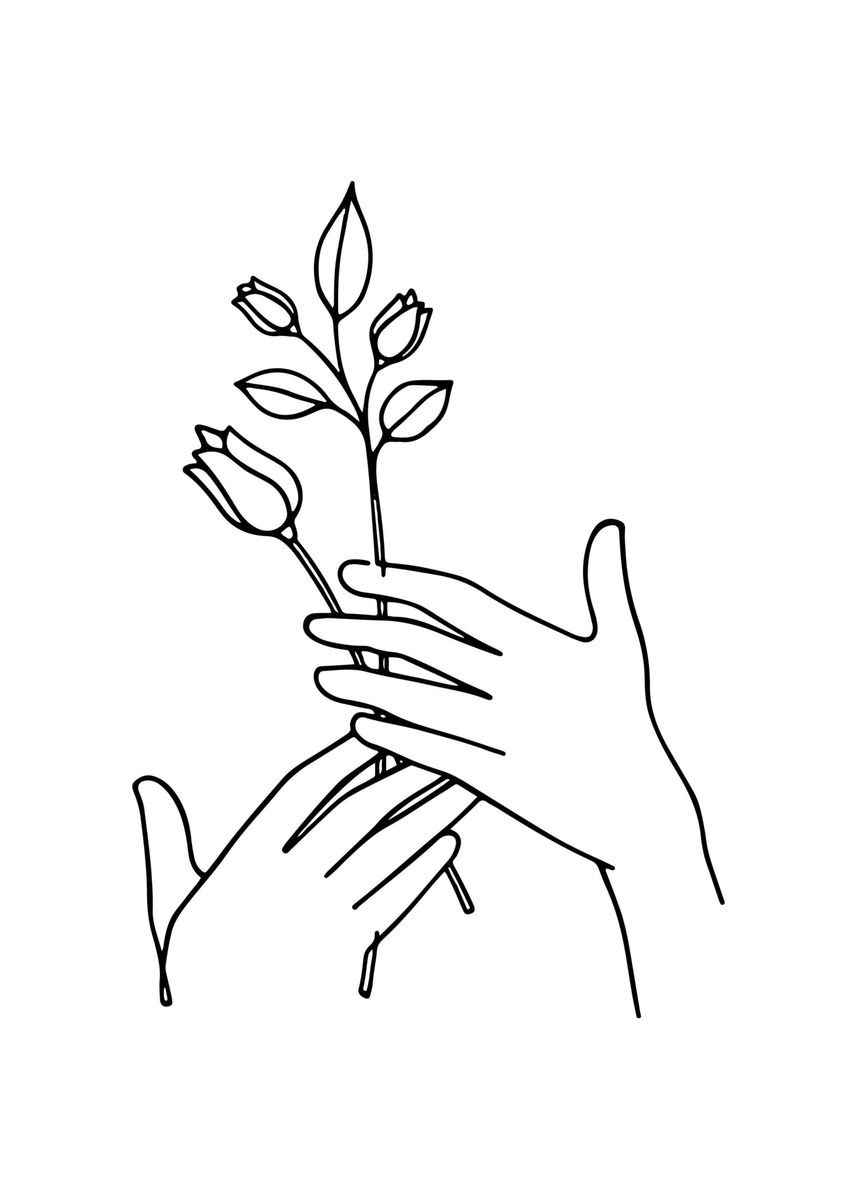 hand Poster Picture Metal Print Paint By STRAIGHT Displate hand-poster-picture-metal-print-paint-by-straight-displate