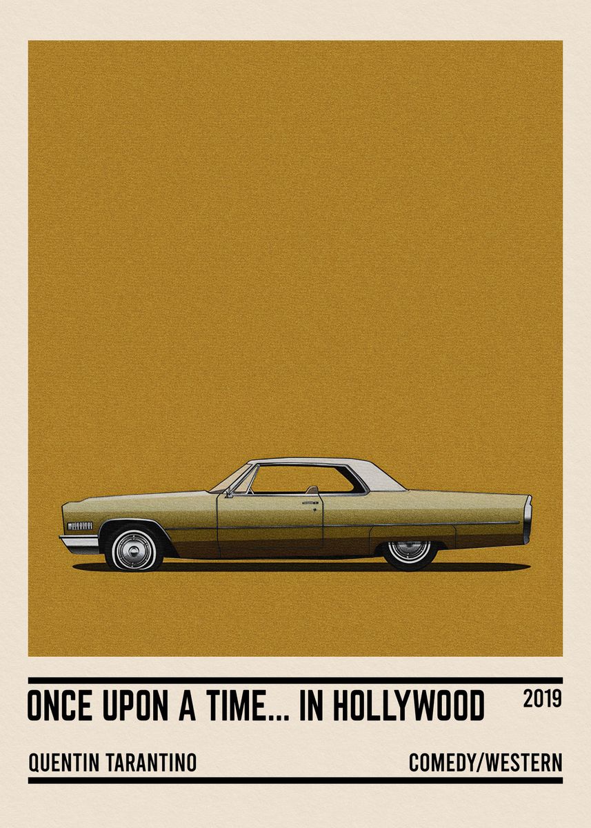 'Once Upon a Time Car' Poster, picture, metal print, paint by Louise ...