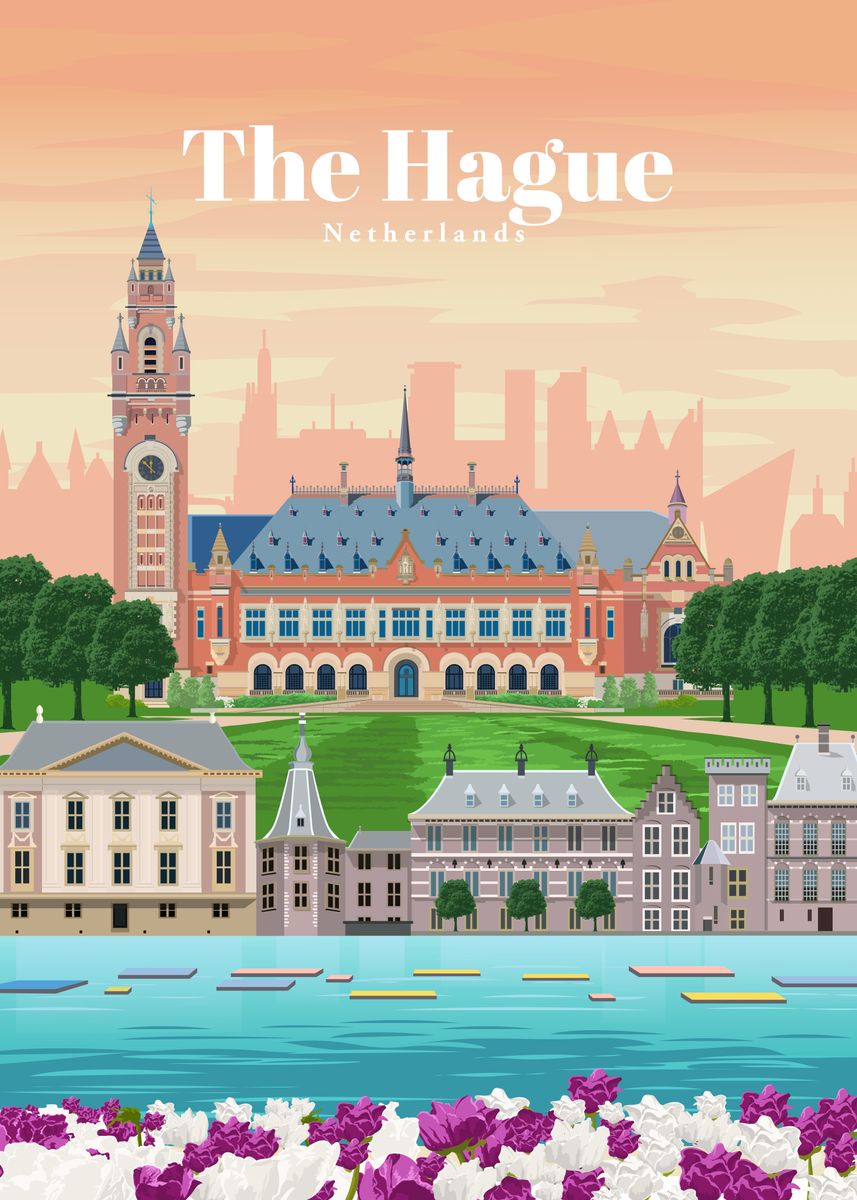 Travel To The Hague Poster Picture Metal Print Paint By Studio 324   75de1ed1feabc24c345457b8a5c22131 Bc3f264fb2e078f72861e61afae1f822 