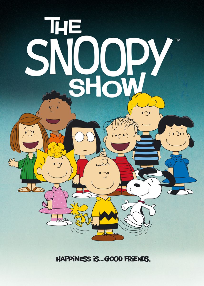 'The Snoopy Show Group' Poster, picture, metal print, paint by Peanuts ...