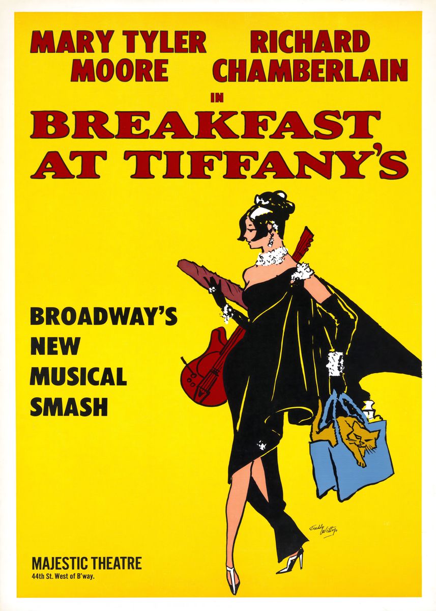 'Breakfast at Tiffanys' Poster, picture, metal print, paint by Steel ...
