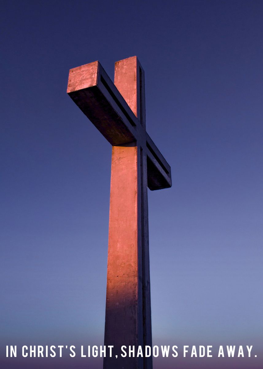 'cross jesus5' Poster, picture, metal print, paint by almost seven ...