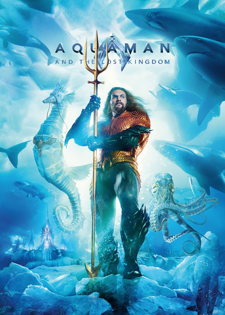 'The King of Atlantis' Poster, picture, metal print, paint by DC Comics ...