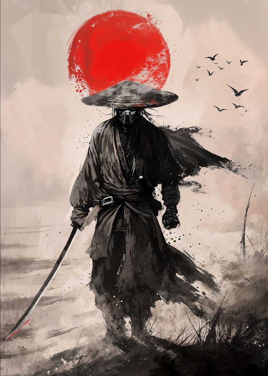 'Revenge of the Shogun' Poster, picture, metal print, paint by ...