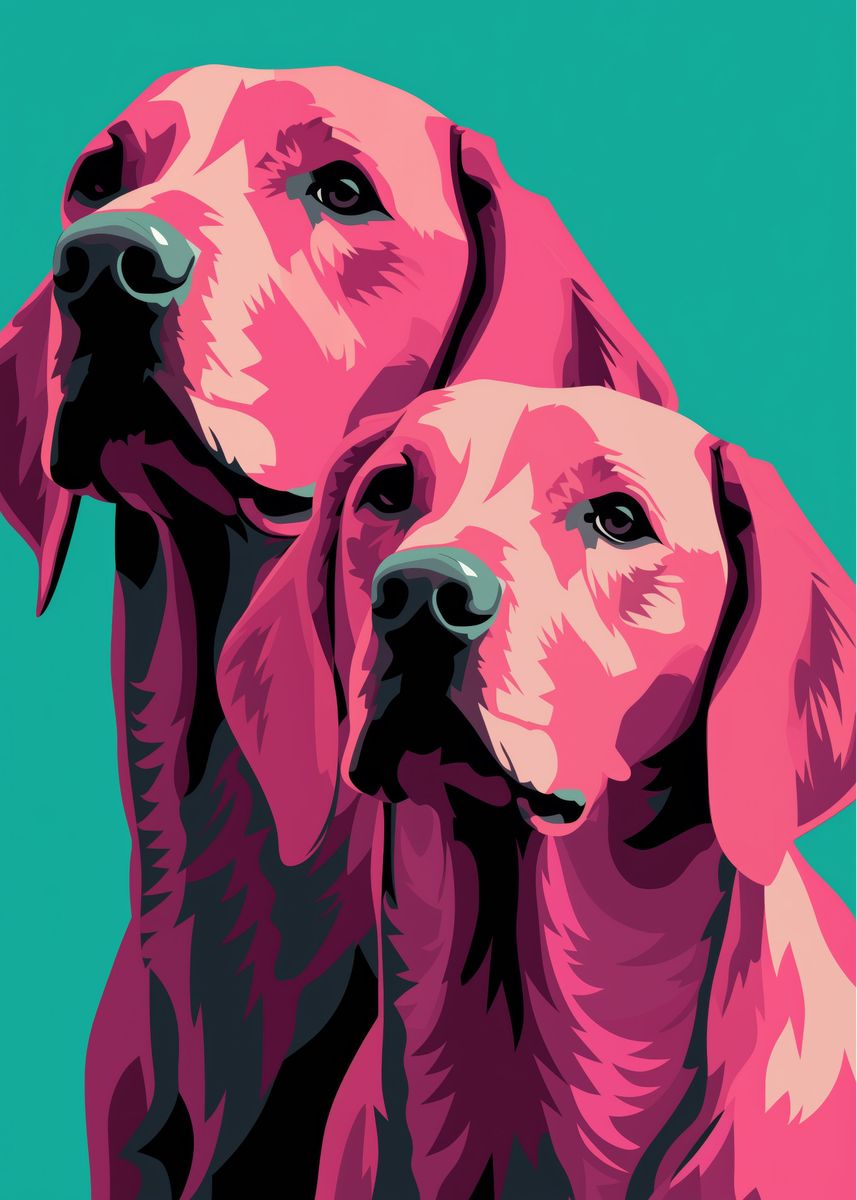 'Labrador' Poster, picture, metal print, paint by Hristiyana Tsvetkova ...