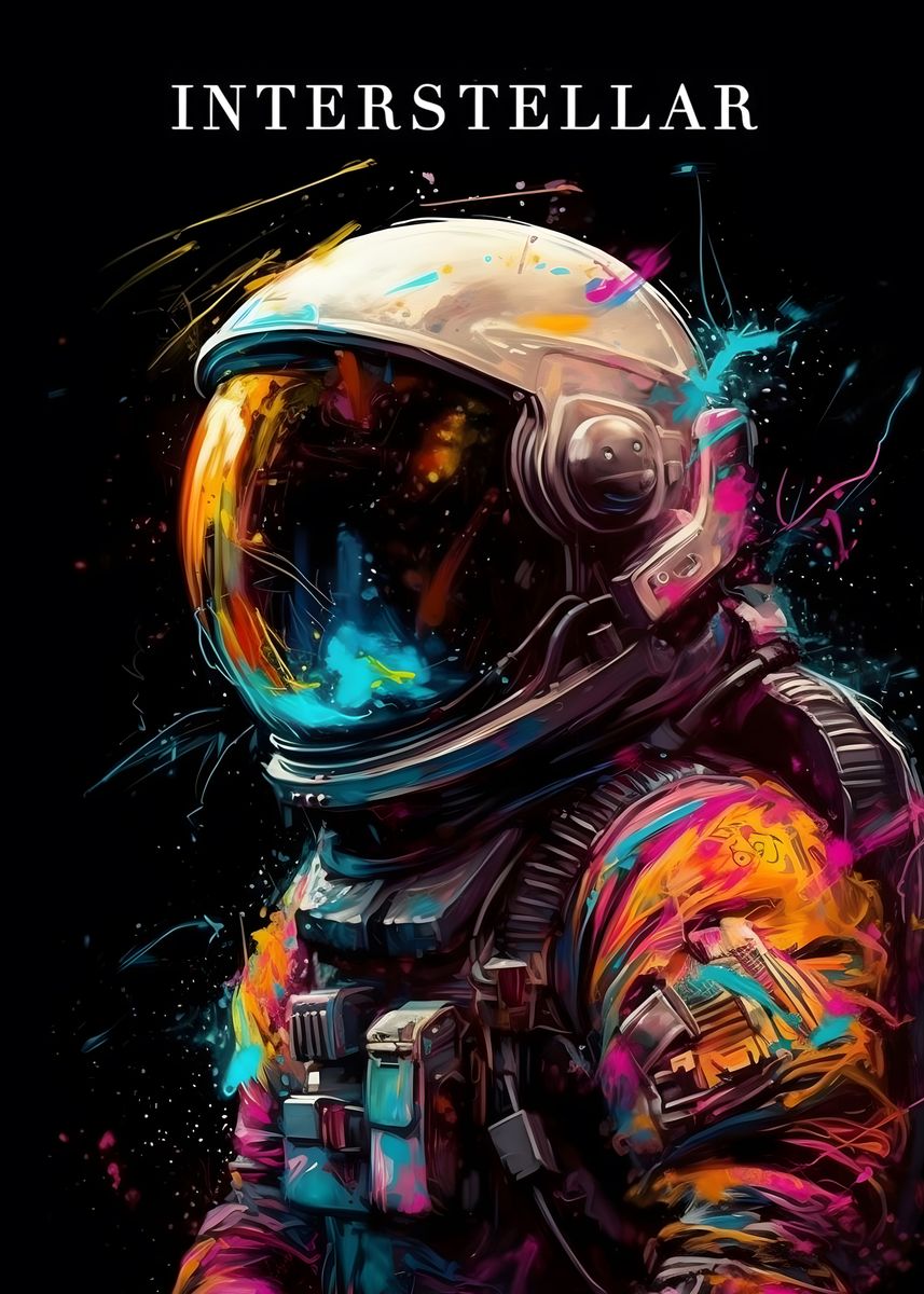 'Interstellar 2' Poster, picture, metal print, paint by ART JOY STUDIO ...