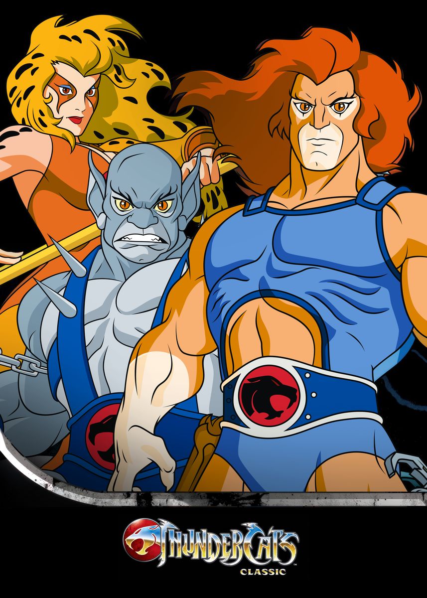 'ThunderCats' Poster, picture, metal print, paint by ThunderCats ...