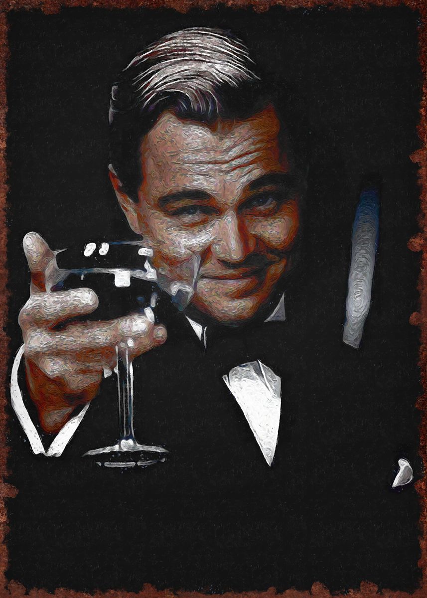 'leo cheers meme' Poster, picture, metal print, paint by Cool Metalic ...