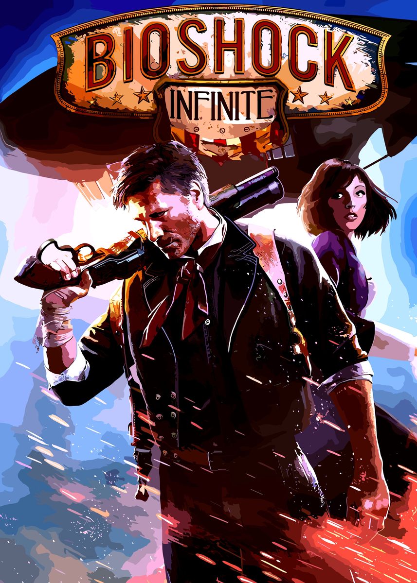 'Bioshock' Poster, picture, metal print, paint by MJ Mahadva | Displate