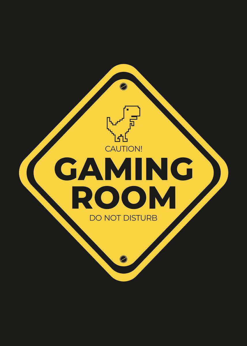'Gaming Room' Poster, picture, metal print, paint by Zhidane Al dhaer ...