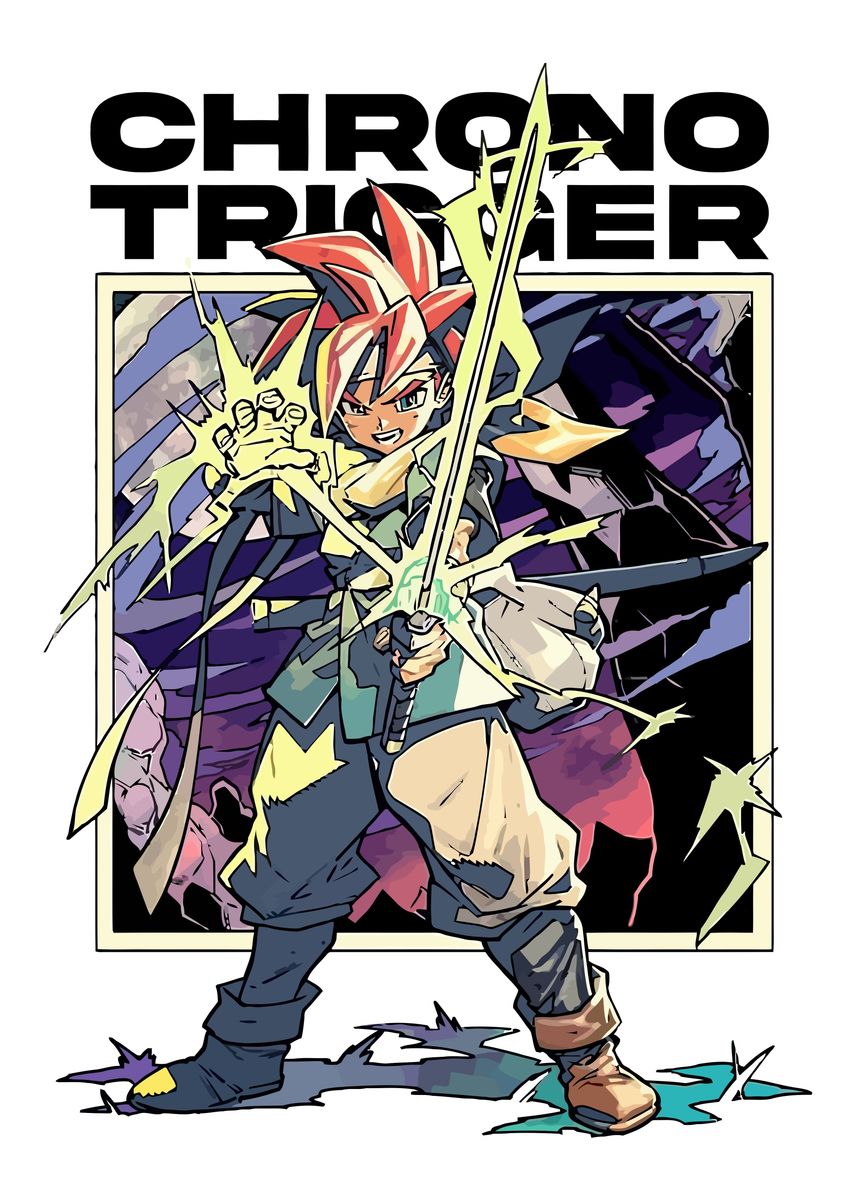 'Chrono Trigger' Poster, picture, metal print, paint by My Hero ...