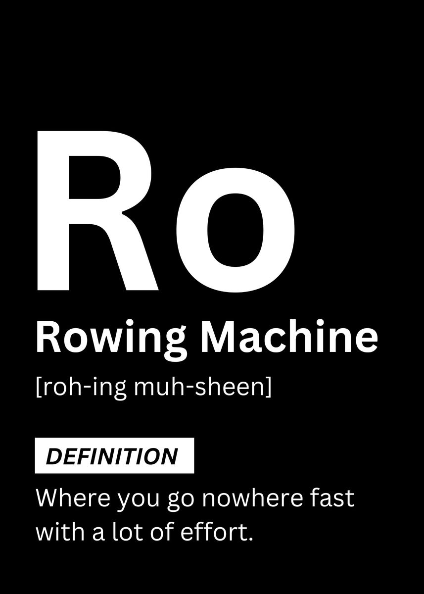 rowing-machine-definition-poster-picture-metal-print-paint-by