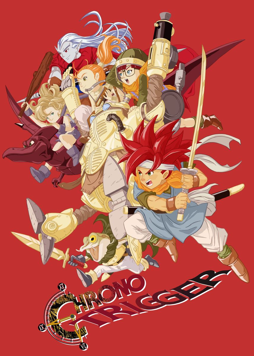 'Chrono Trigger' Poster, picture, metal print, paint by My Hero ...