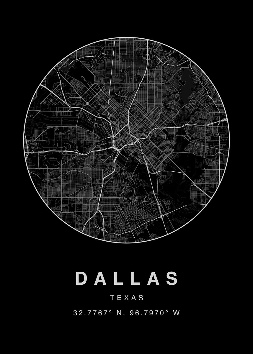 'Dallas' Poster, picture, metal print, paint by Notorious Productions ...