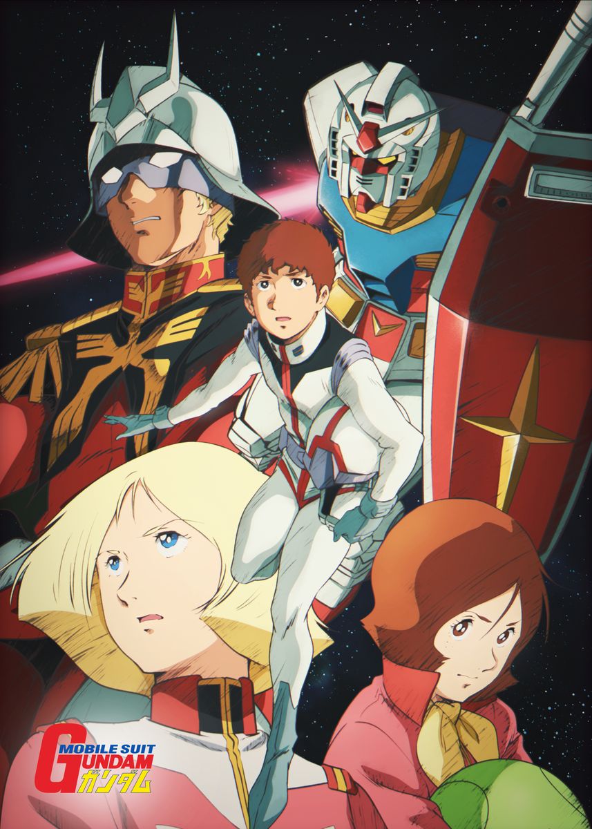 'Mobile Suit Gundam' Poster, picture, metal print, paint by Mobile Suit ...