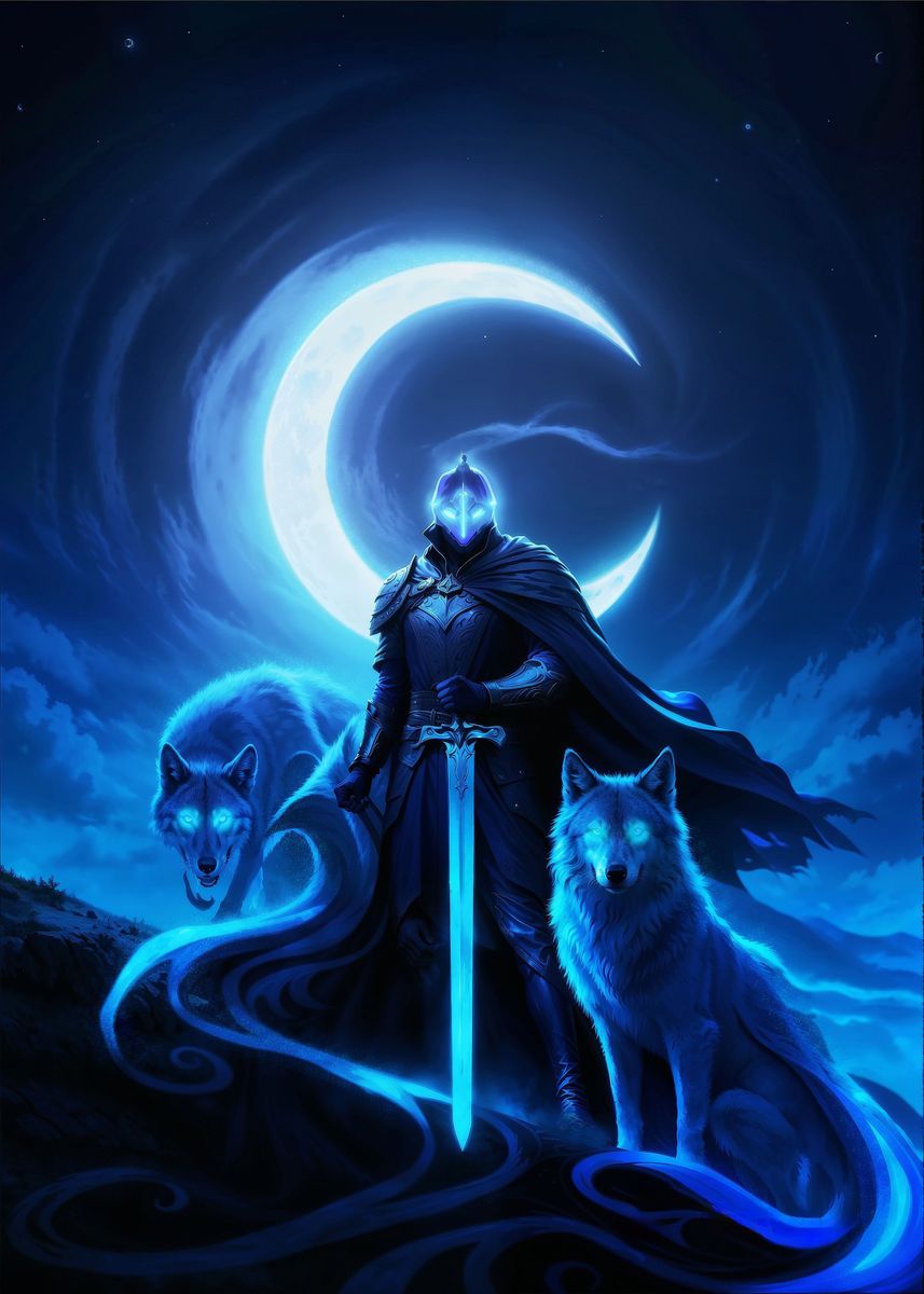 'Medieval Knight II' Poster, picture, metal print, paint by Bruno ...