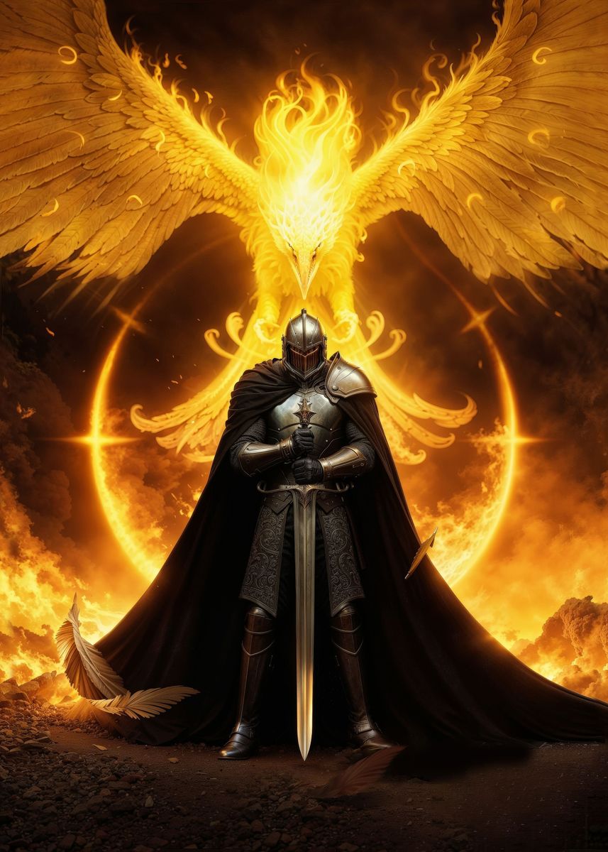 'Medieval Knight III' Poster, picture, metal print, paint by Bruno ...