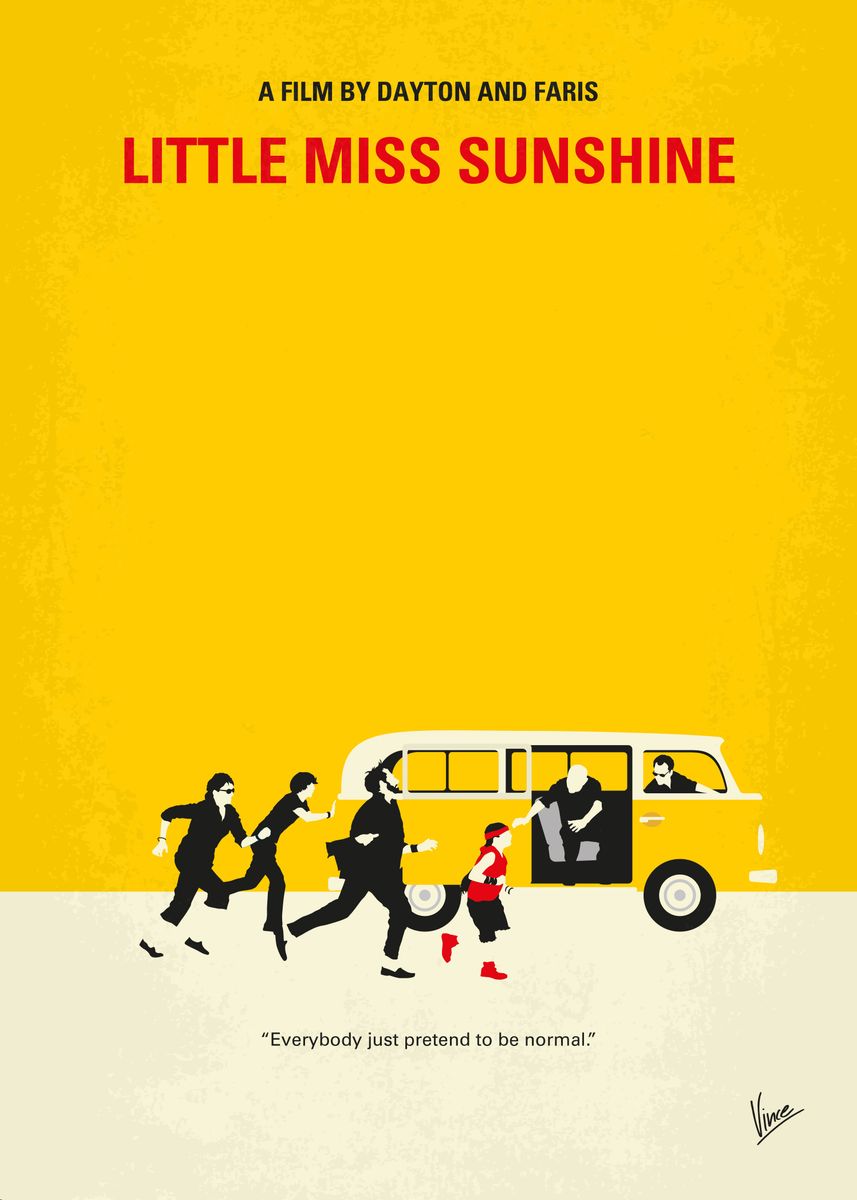 'No103 Little Miss Sunshine' Poster, picture, metal print, paint by ...