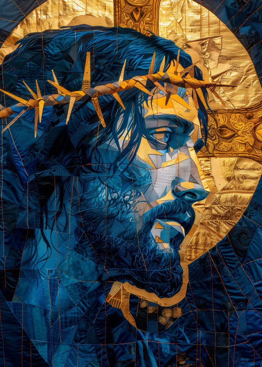 'Jesus of Nazareth' Poster, picture, metal print, paint by The creative ...