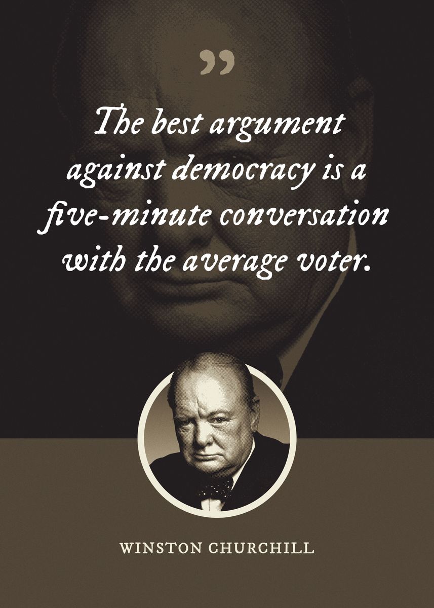 'The best argument against ' Poster, picture, metal print, paint by ...