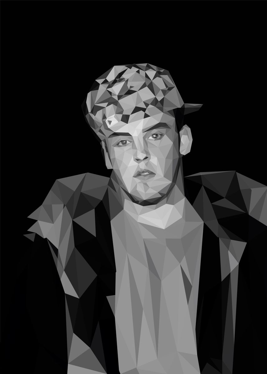 'scumbag steve' Poster, picture, metal print, paint by Lowpoly Posters | Displate