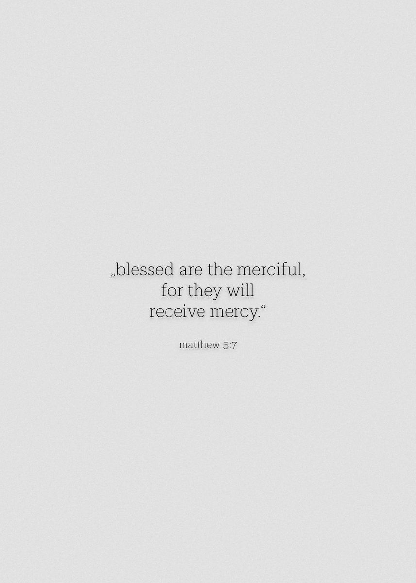 matthew 5 Verse 7 Poster Picture Metal Print Paint By Cedric Rehm matthew-5-verse-7-poster-picture-metal-print-paint-by-cedric-rehm