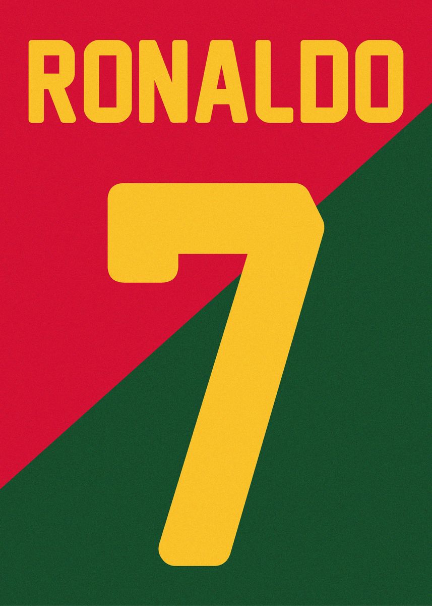 'ronaldo portugal' Poster, picture, metal print, paint by DASDOFF ...