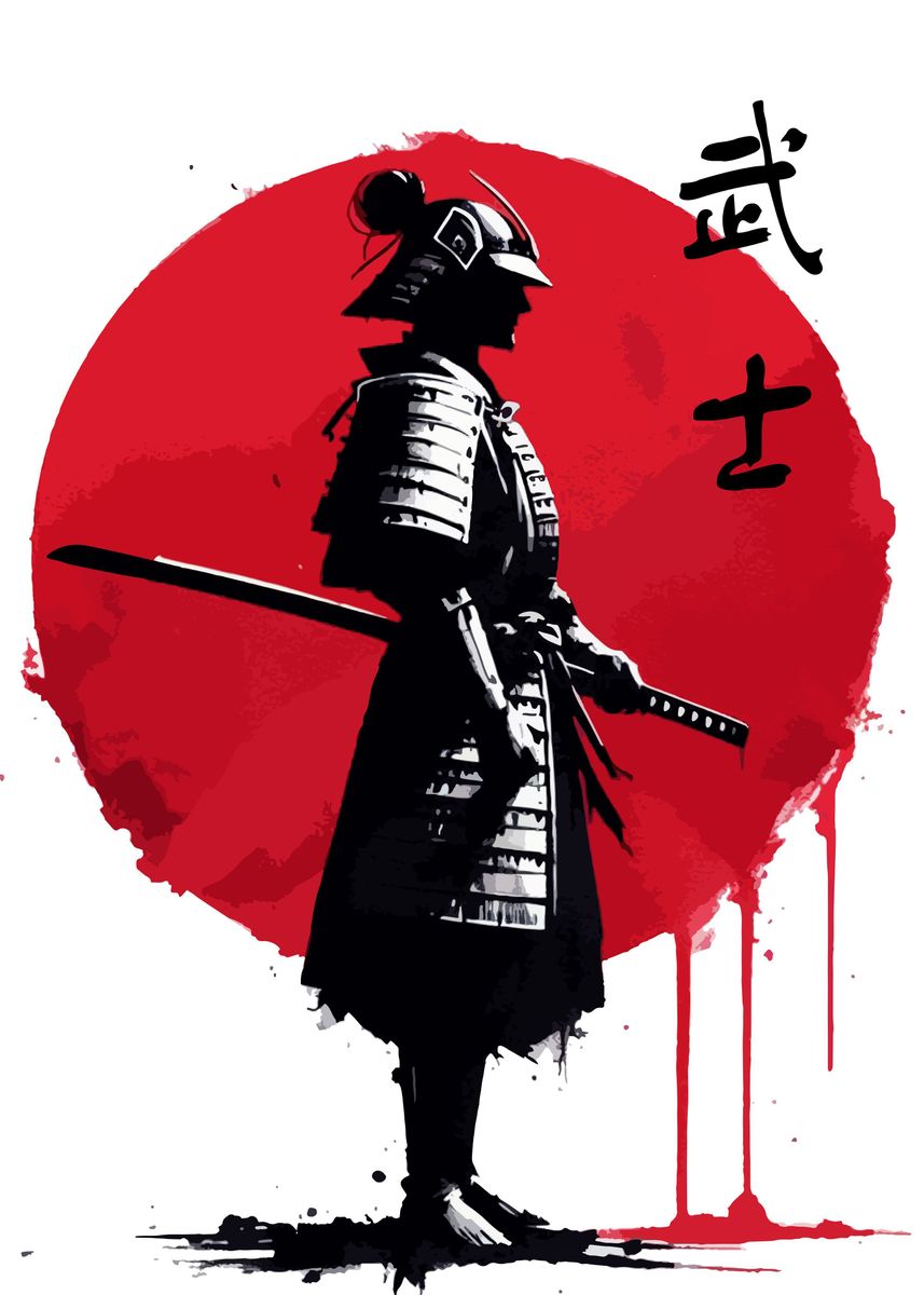 'Samurai 8' Poster, picture, metal print, paint by Uci Studio | Displate