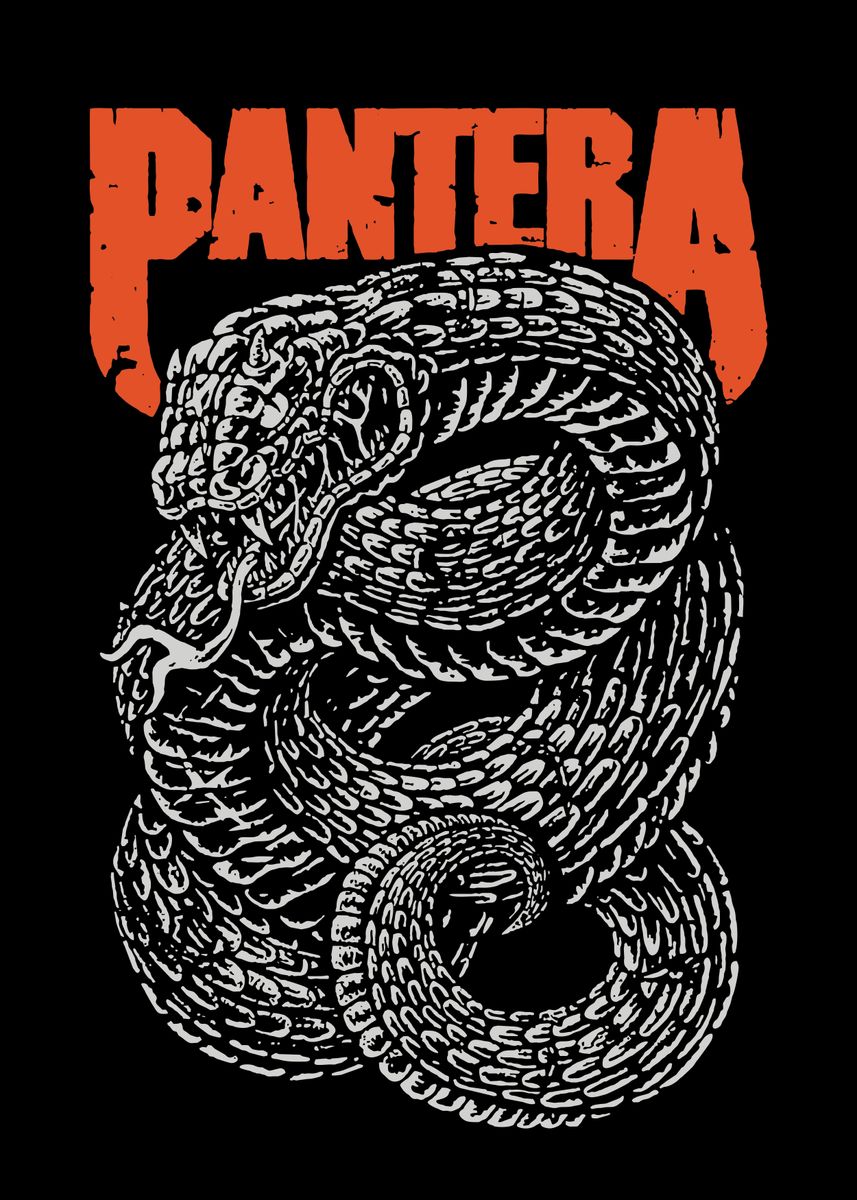 'Pantera vector art' Poster, picture, metal print, paint by Monggo ...