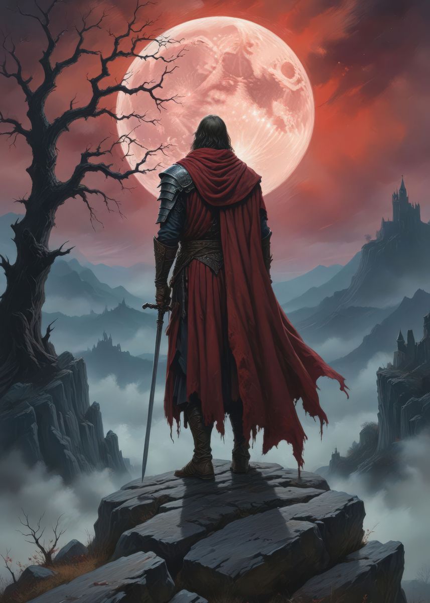 'Medieval Warrior' Poster, picture, metal print, paint by Cool Worker ...