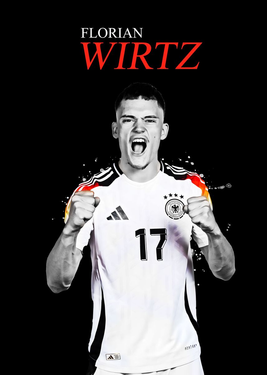 florian-wirtz-poster-picture-metal-print-paint-by-bin-team-displate