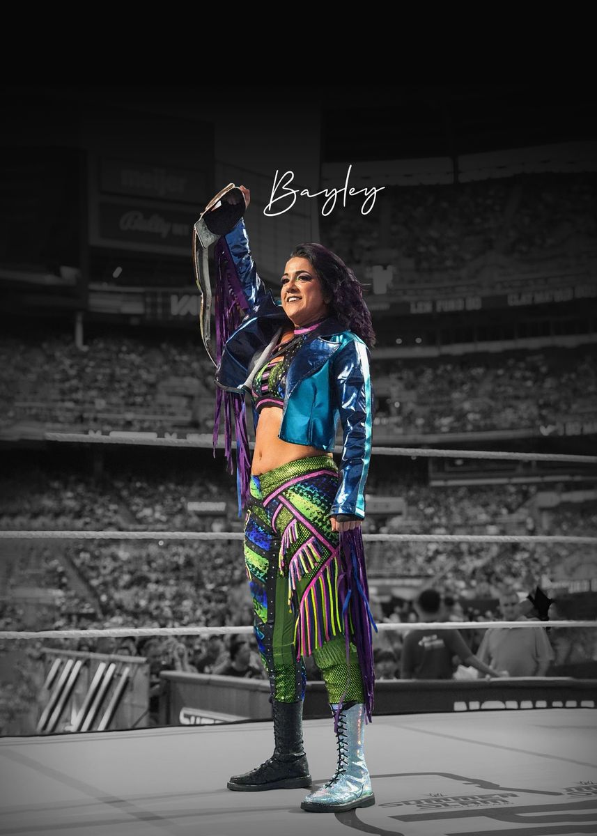 'Bayley ' Poster, picture, metal print, paint by ART One | Displate