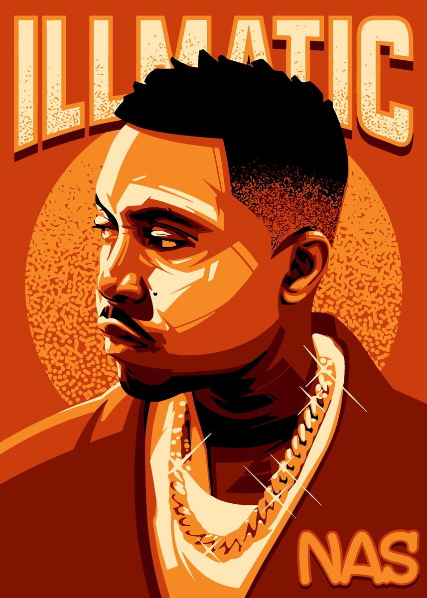 'Nas illmatic' Poster, picture, metal print, paint by VisionPrint ...