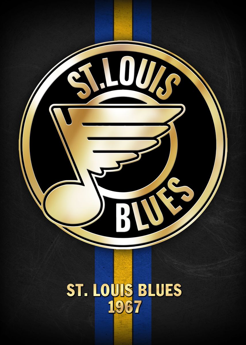 'St. Louis Blues' Poster, picture, metal print, paint by ArtisYen ...