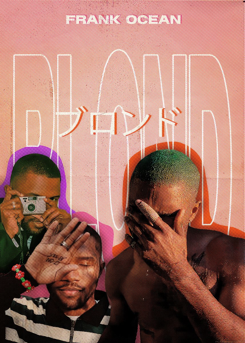 'Frank Ocean rapper rap' Poster, picture, metal print, paint by Free ...