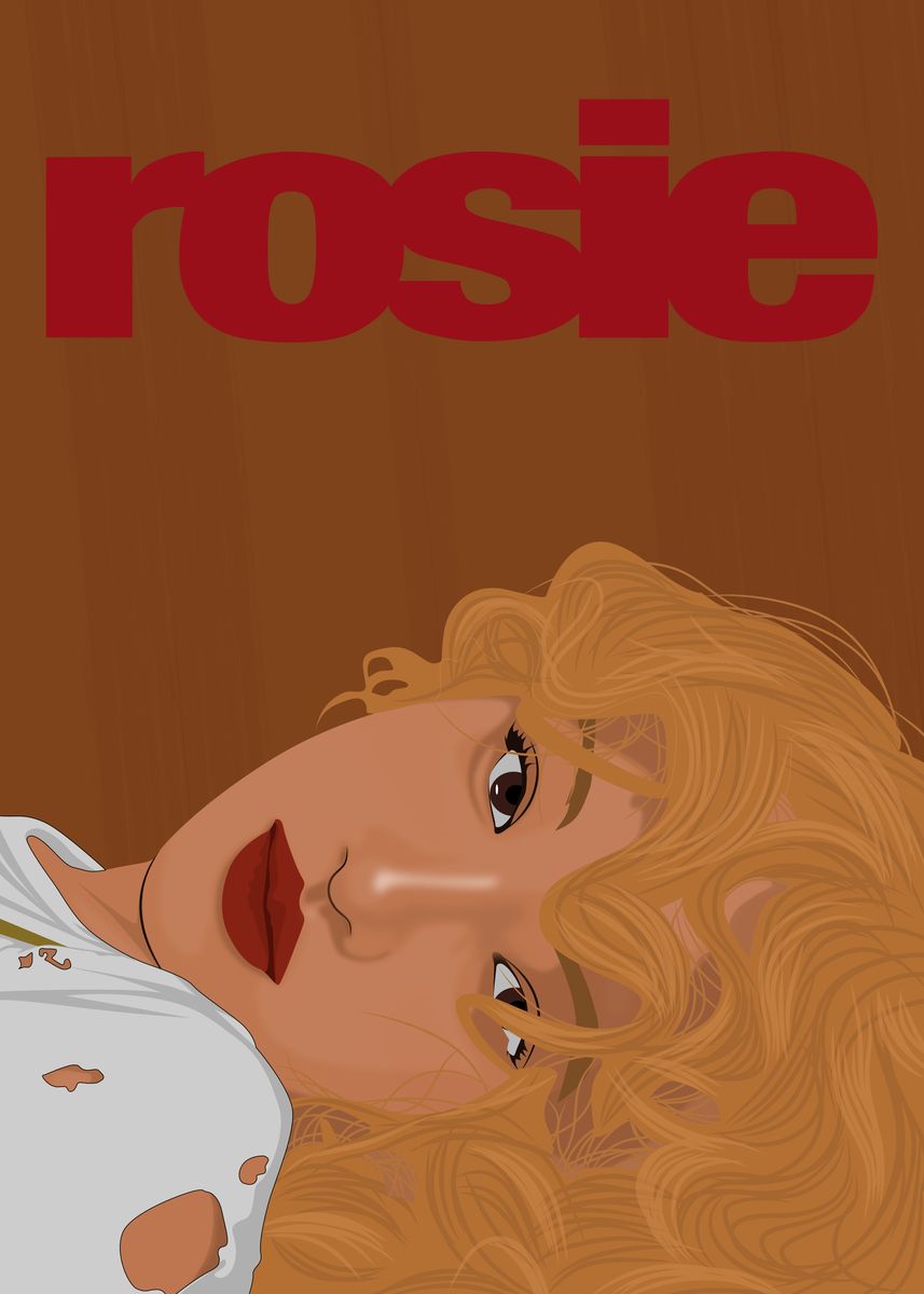 'Rosie album Portrait' Poster, picture, metal print, paint by geeks ...