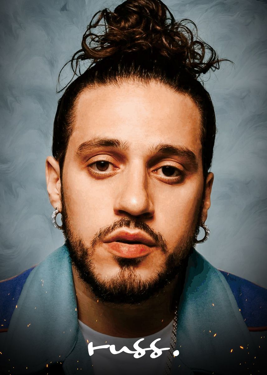 ' Russ' Poster, picture, metal print, paint by Micho Abstract | Displate