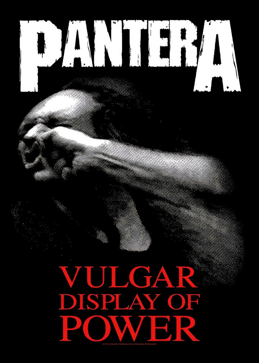 'Pantera heavy metal band' Poster, picture, metal print, paint by Coe ...