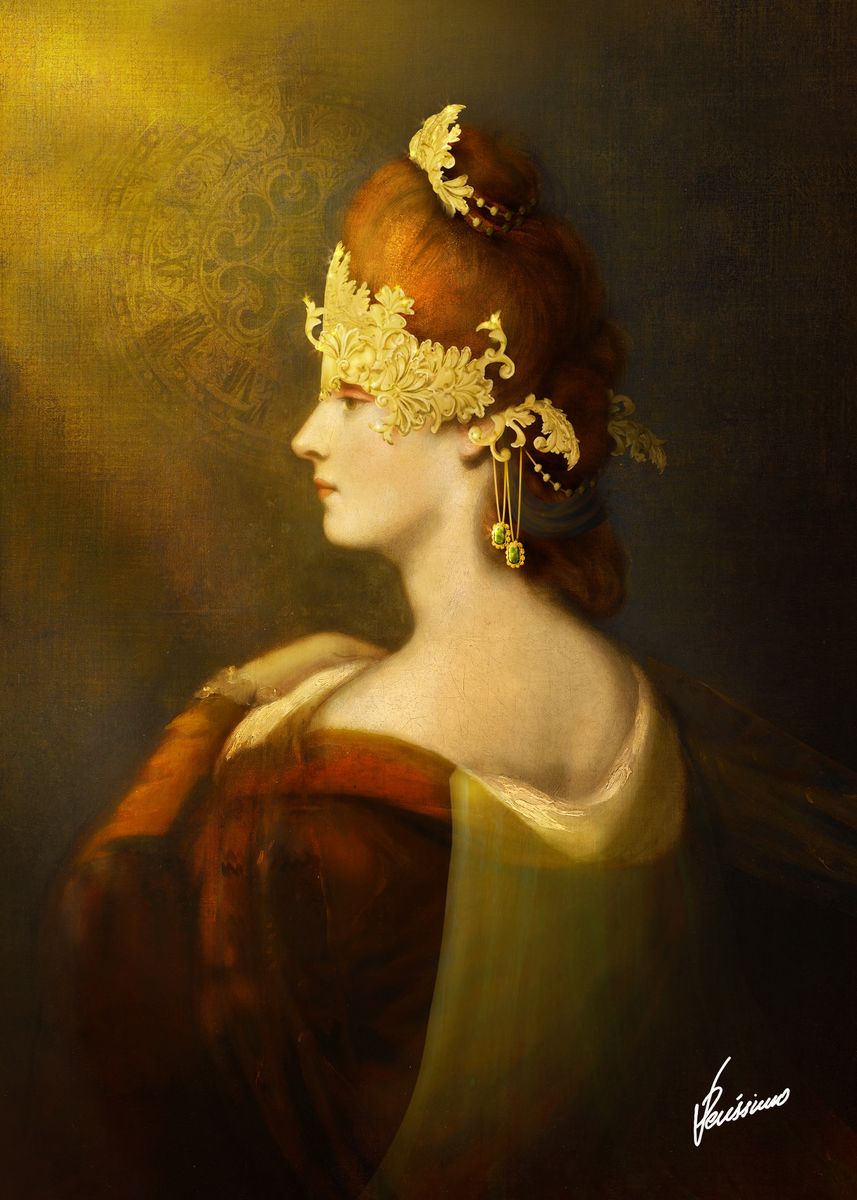 'Gloriana' Poster, picture, metal print, paint by Diogo Verissimo ...