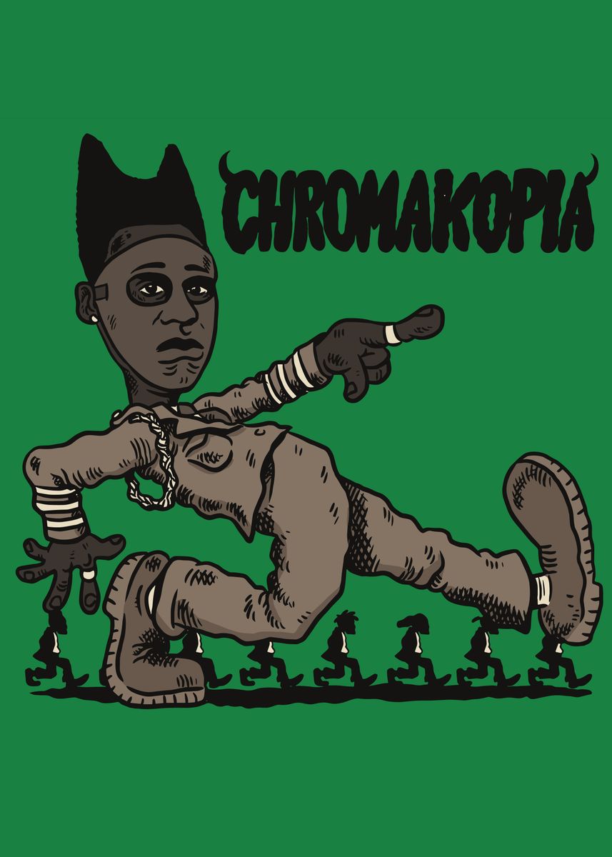 'Tyler the Creator Chromokopia' Poster, picture, metal print, paint by ...