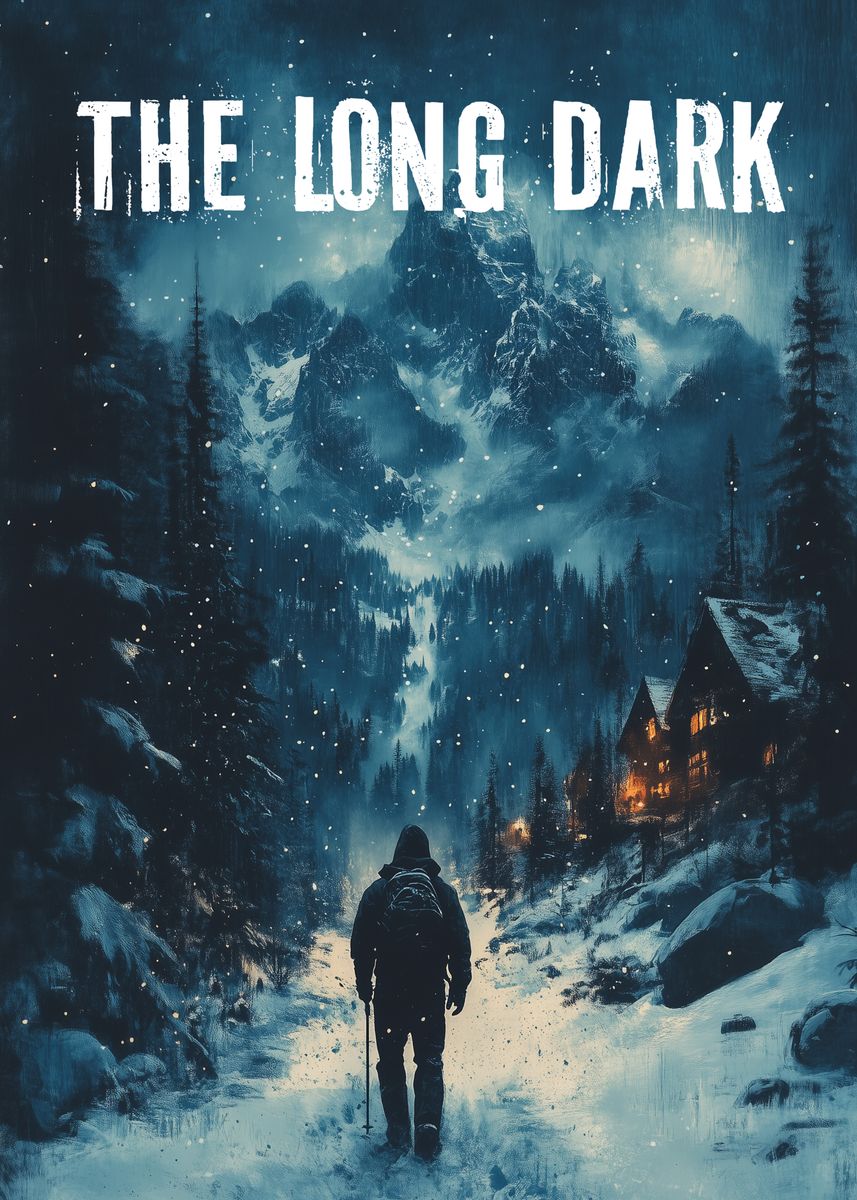 'The Long Dark Poster' Poster, picture, metal print, paint by DM ...