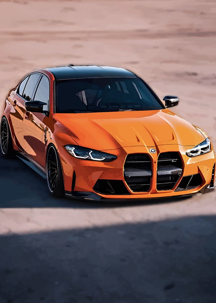Unleash The Beast The Allure Of The Bmw M3 Orange A Legend Reimagined