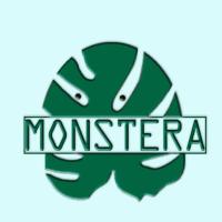 monstera art