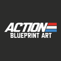 Action Blueprint Art