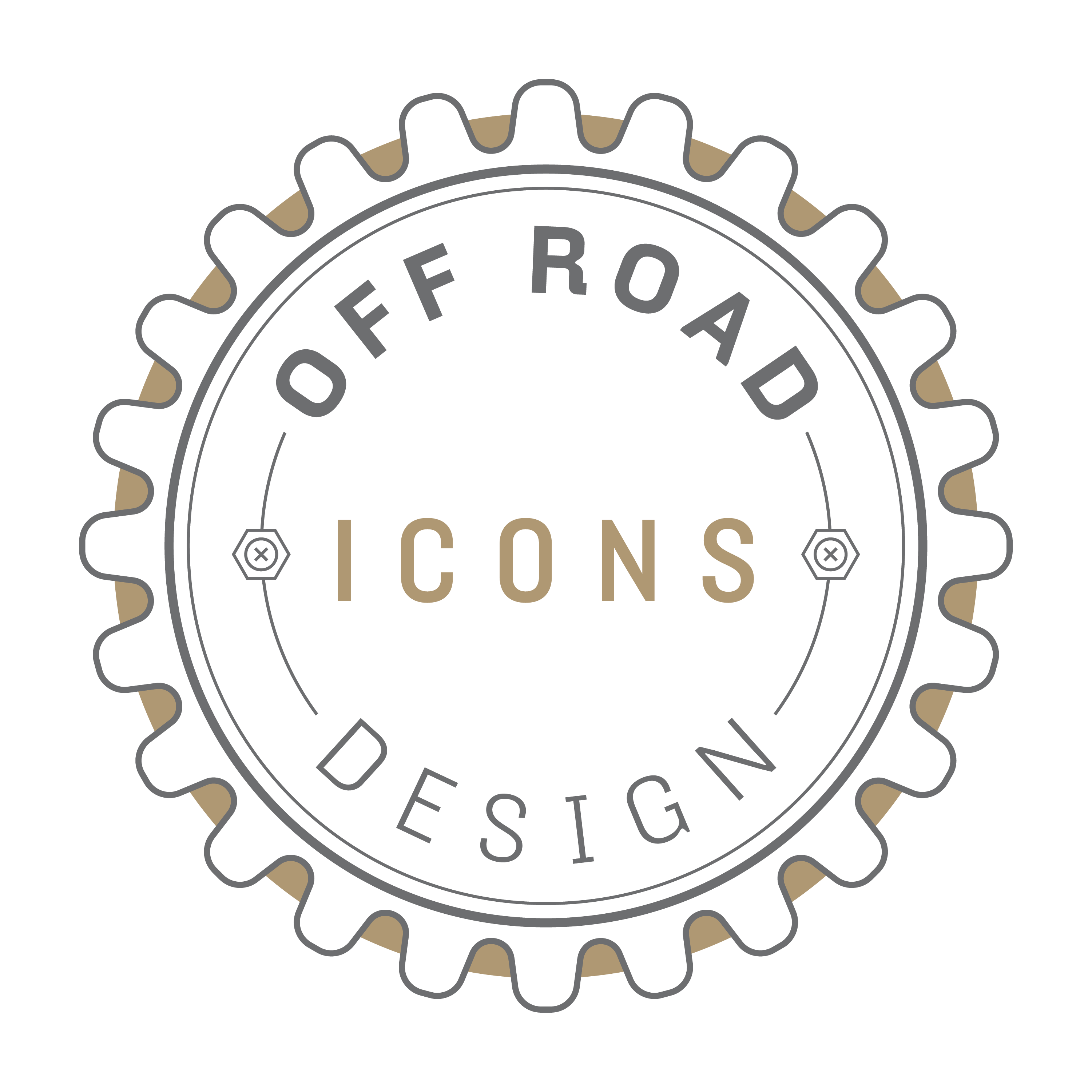 Off Road Icons Design