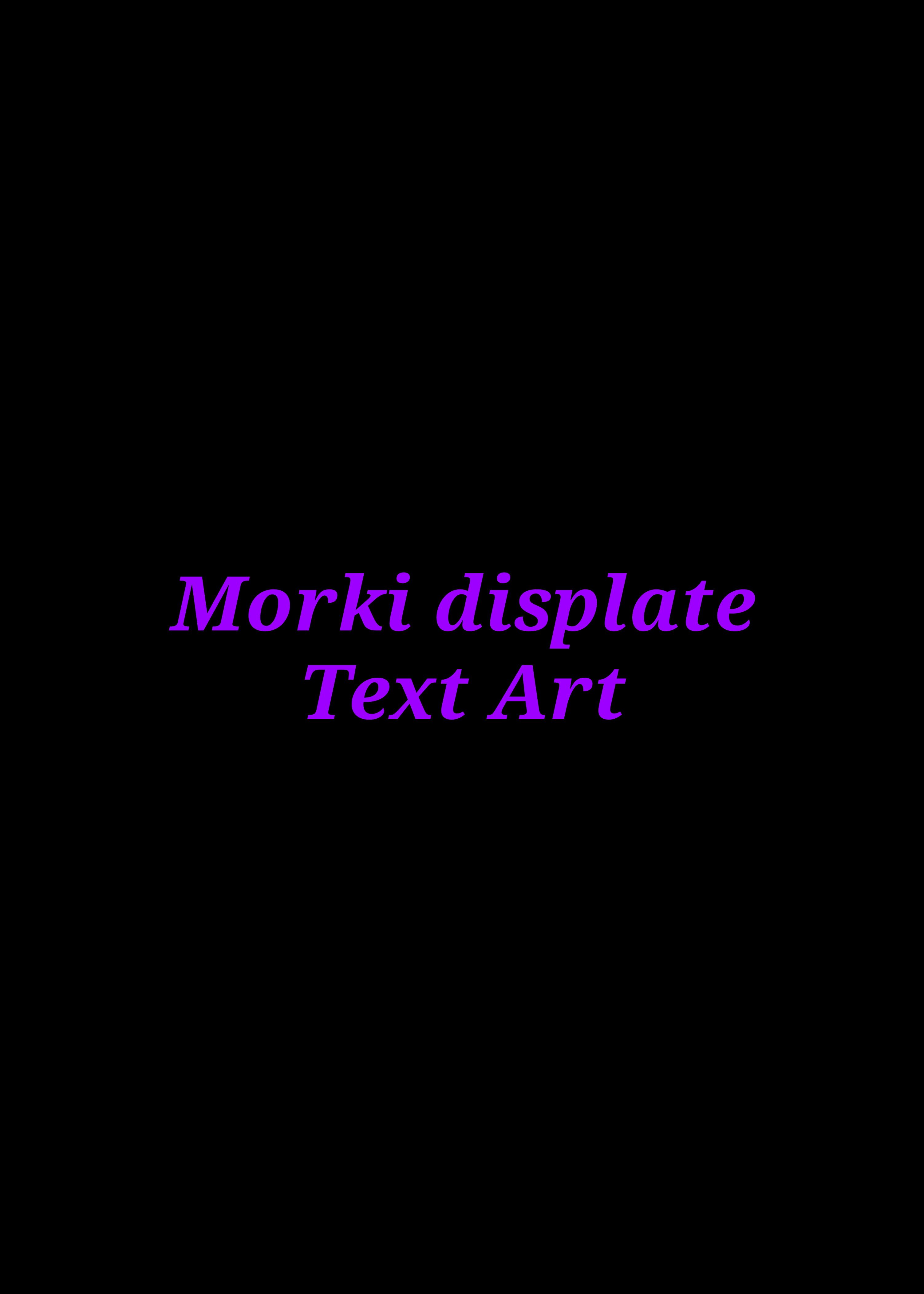 Morki art