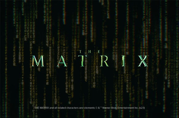 The Matrix logo
